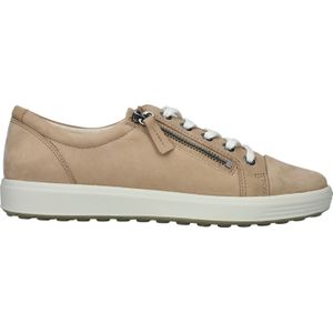 ECCO Ecco Zachte sneakers, 7 W, sneakers voor dames, Beige poeder.