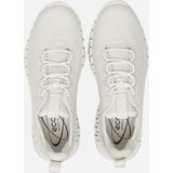 ECCO Gruuv W White Light Grey Sneakers voor dames, Wit Light Grey, 38 EU Smal