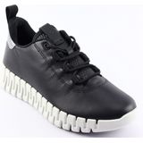ECCO - Gruuv - Sneakers - Zwart - Volnerfleer - Vetersysteem - Reflecterende Biezen