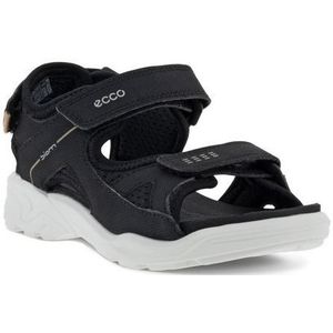 ECCO Biom Raft Flat Sandaal voor jongens, zwart, 35 EU