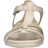 Ecco Riemchensandale »FLASH«, Sommerschuh, Sandalette, Klettschuh, im Metallic-Look