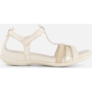 Ecco FLASH Riemchensandale, Sommerschuh, Sandalette, Klettschuh, im Metallic-Look