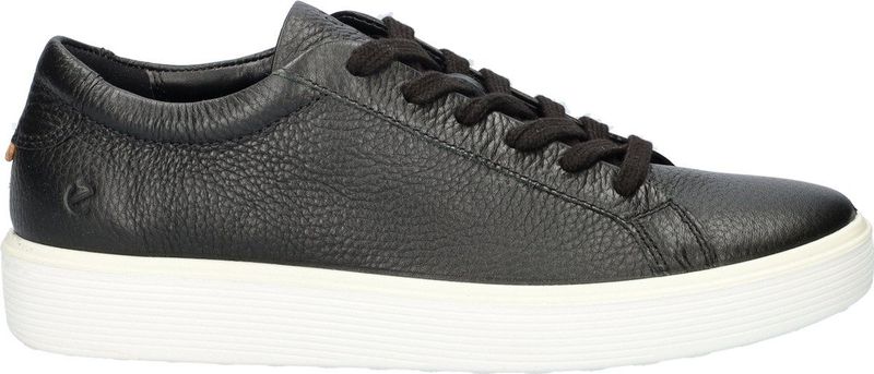 ECCO - Women Soft 60 W - Sneaker - Zwart - Leer