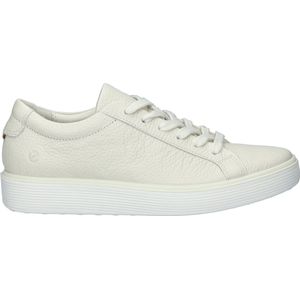 ECCO - Women Soft 60 W - Sneaker - Wit - Leer