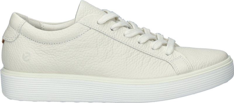 ECCO - Women Soft 60 W - Sneaker - Wit - Leer