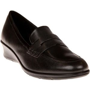 ECCO - Felicia Loafer - Instapper - Zwart - Dames