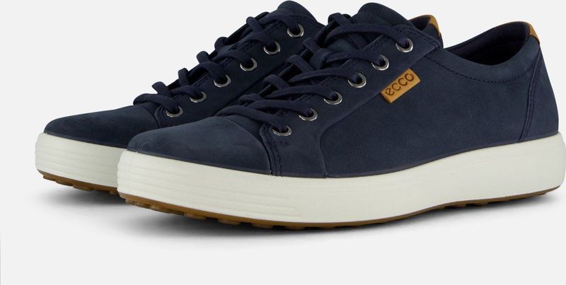 ECCO - Soft 7 - Sneaker - Marine Lion - Volnerf Leer