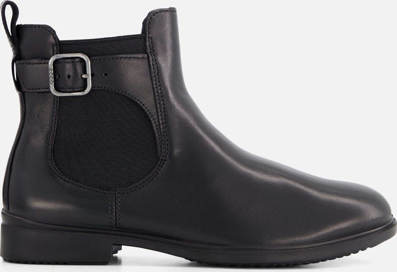 Ecco - Dress Classic - Enkellaarsjes - Zwart - Leer