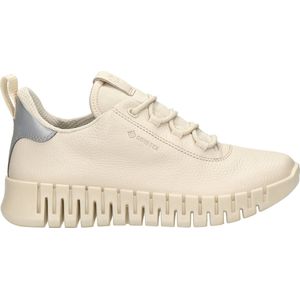 ECCO - Gruuv GTX - Sneakers - Limestone - Volnerfleer - Waterdicht met GORE-TEX