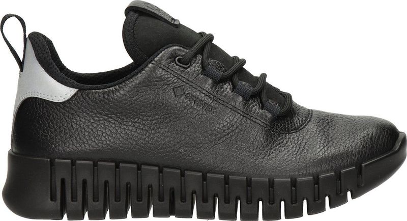ECCO - Gruuv GTX - Sneaker - Zwart - Waterdicht - GORE-TEX Technologie