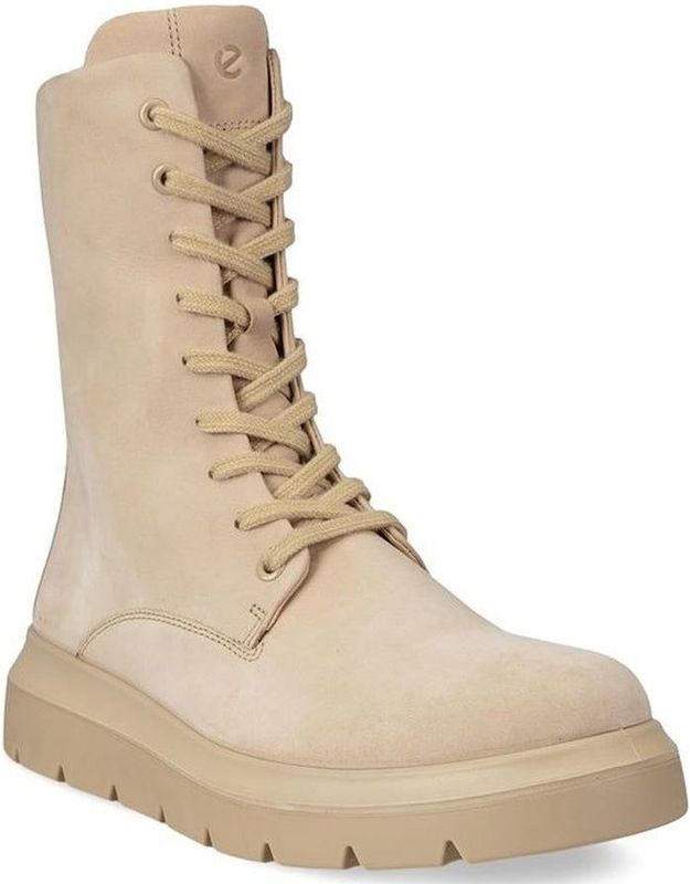 Ecco - 216213 - Enkellaarsjes - Beige - Leer