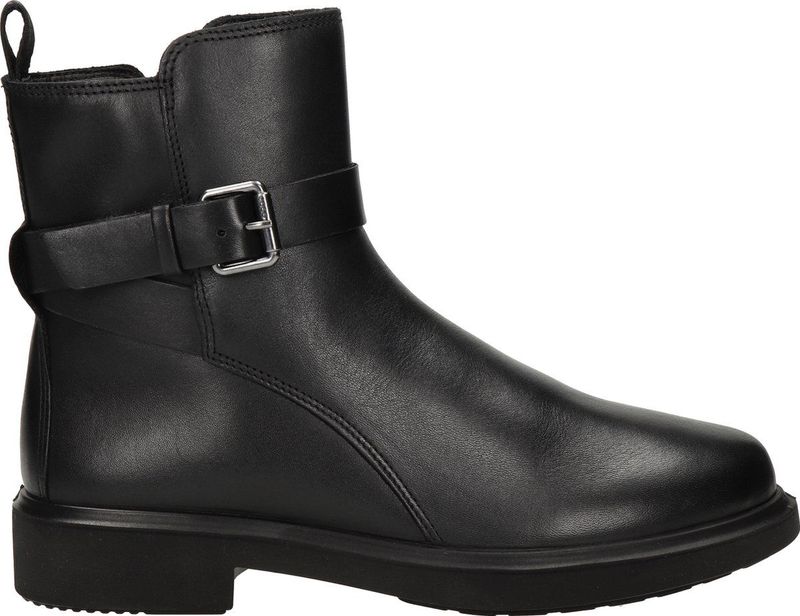 ECCO Ecco Metropole Amsterdam Dames Veterboot - Zwart - Leer - Waterdicht