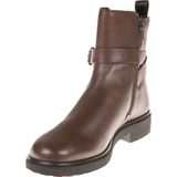 ECCO Ecco Metropole Amsterdam Dames Veterboots - Potting Soil - Leer - Waterdicht
