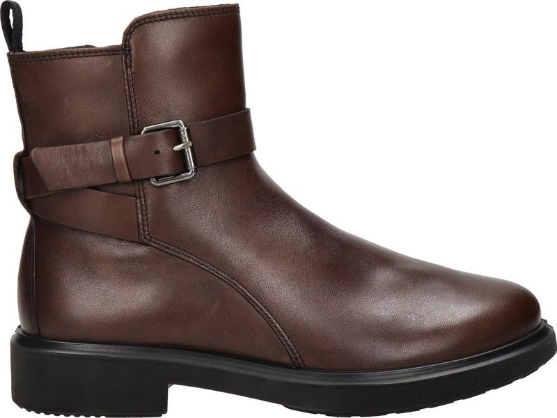 ECCO Ecco Metropole Amsterdam Dames Veterboots - Potting Soil - Leer - Waterdicht