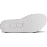 ECCO-Flowt W-Sandaal-Pure White Gold-100% Leer-Lichtgewicht Zool