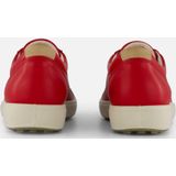 Ecco Soft 7 W Sneakers rood Leer