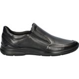 ECCO - Derby - Zwart - Suède - Slip-on Ontwerp