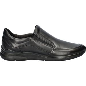 ECCO - Derby - Zwart - Suède - Slip-on Ontwerp