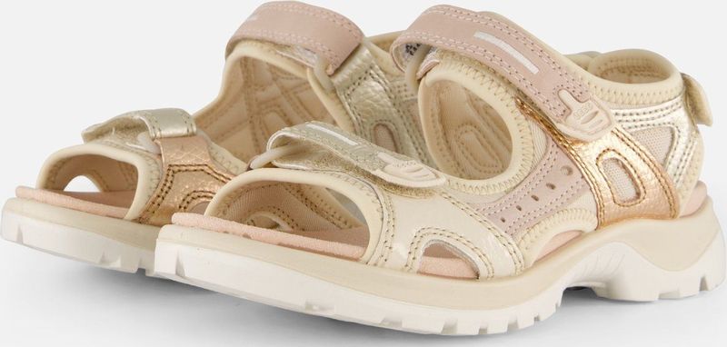 ECCO Offroad - Sandalen - Beige - Leer - Voorgevormd EVA-voetbed