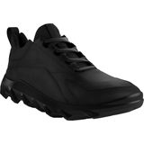 ECCO - MX M Low Lea - Sneaker - Black - Nubuck Leer
