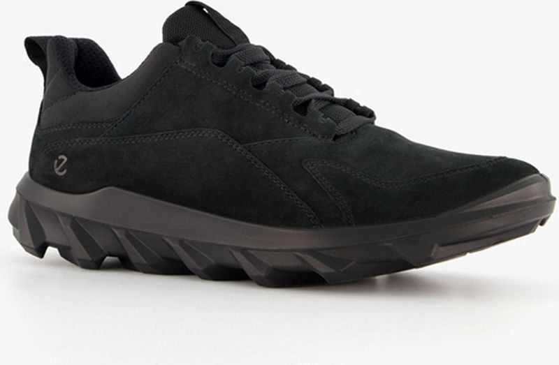 ECCO - MX W Low Lea - Sneaker - Zwart - Nubuck Leer
