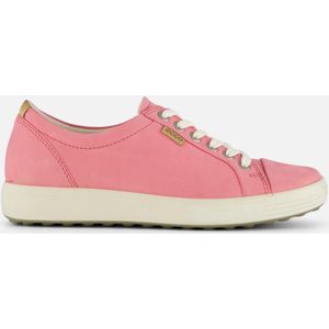 Ecco Soft 7 W Sneakers roze Leer - Maat 37