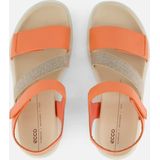 ECCO - Flowt W - Sandaal - Coral - 100% Leer - Lichtgewicht Zool