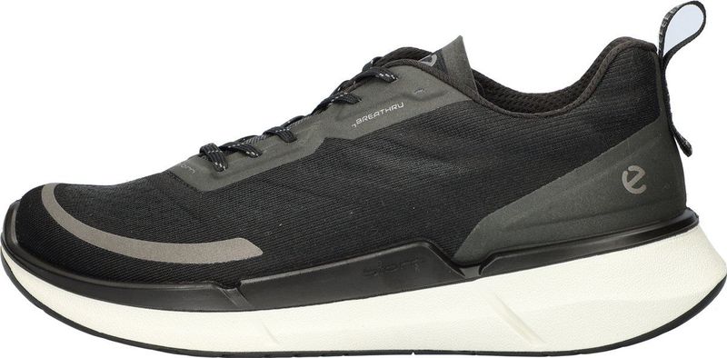 Ecco Biom 2.2 Sneakers - Vrijetijdsschoen - Zwart - Sleehak - Vetersluiting