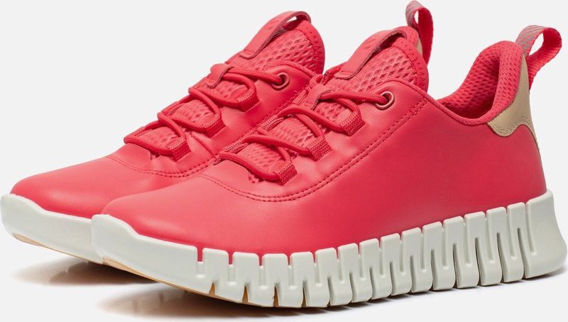 Ecco - Gruuv - Sneakers - Zwart - Leer - Anatomische Vormgeving