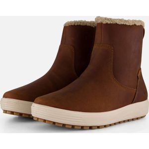 Ecco Soft 7 Tred W Enkellaarsjes cognac Nubuck - Dames