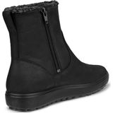 Ecco Soft 7 Tred W Enkellaarsjes zwart Nubuck Dames