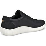 ECCO - Soft Zero - Sneakers - Black - Volnerf leer met suède details