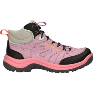 Offroad - Veterboots - Color-Blocking - Leer en Mesh - Platte Hak