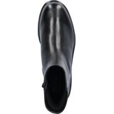 Metropole Amsterdam - Enkellaarsjes - Zwart - Leer - Effen