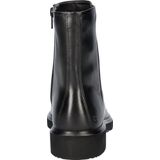 Metropole Amsterdam - Enkellaarsjes - Zwart - Leer - Effen