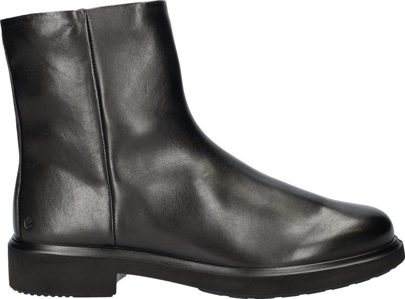 Metropole Amsterdam - Enkellaarsjes - Zwart - Leer - Effen