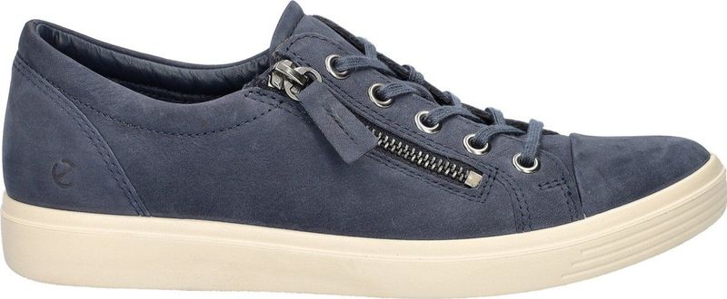 Ecco - Classic - Sneaker - Blauw - Leer