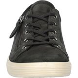 Sneakers - Classic - Leer en Suède - Effen - Profielzolen - Snoersluiting