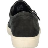 Sneakers - Classic - Leer en Suède - Effen - Profielzolen - Snoersluiting