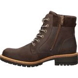 Ecco - Elaina - Veterboots - Donkerbruin - Leer - Synthetische Voering