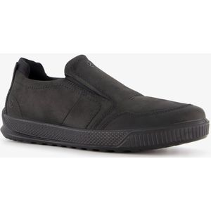 ECCO Byway Instappers - Zwart - Leer - Uitneembare Zool