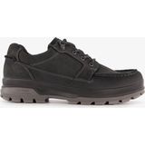 Ecco - 838144 RUGGED - Veterschoenen - Zwart - Leer
