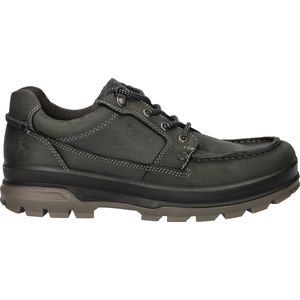 Ecco - 838144 RUGGED - Veterschoenen - Zwart - Leer