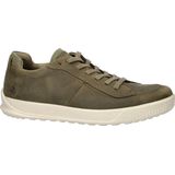 Ecco - Byway - Sneakers - Grijs - Gewaxt Nubuck - Dempende Zolen