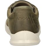 Ecco - Byway - Sneakers - Grijs - Gewaxt Nubuck - Dempende Zolen