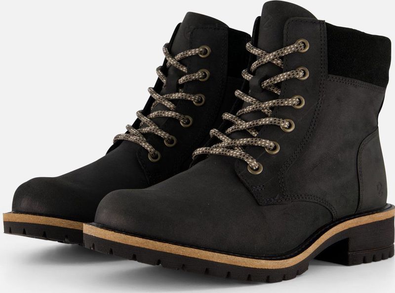 Ecco - Elaina - Veterboots - Donkerbruin - Leer