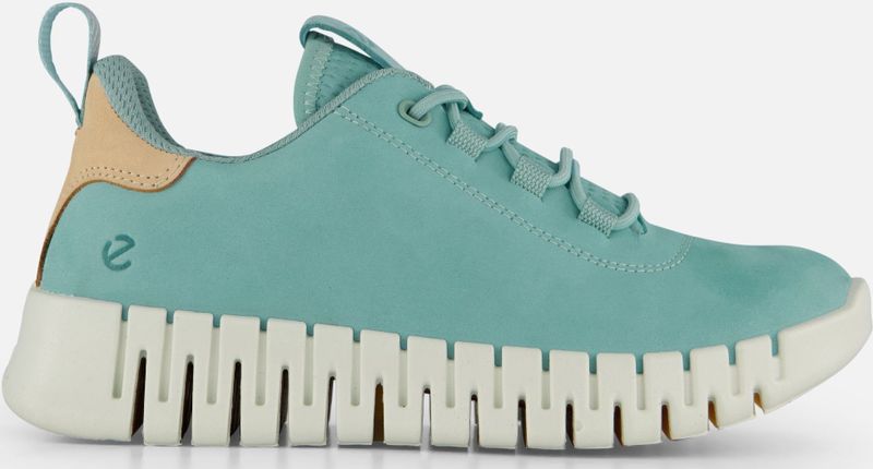 Ecco - Gruuv Sneakers - Blauw - Leer