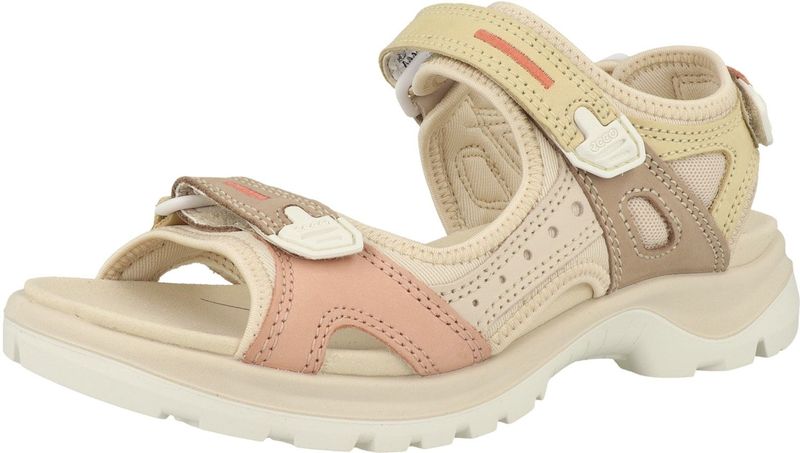 ECCO - Offroad - Sandaal - Multicolor Straw - Nubuck Leer
