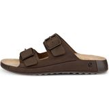 ECCO - Cozmo - Sandalen - Nootmuskaat Bruin - Nubuck - Verstelbare Riemen