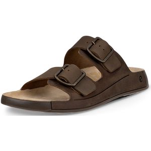 ECCO - Cozmo - Sandalen - Nootmuskaat Bruin - Nubuck - Verstelbare Riemen